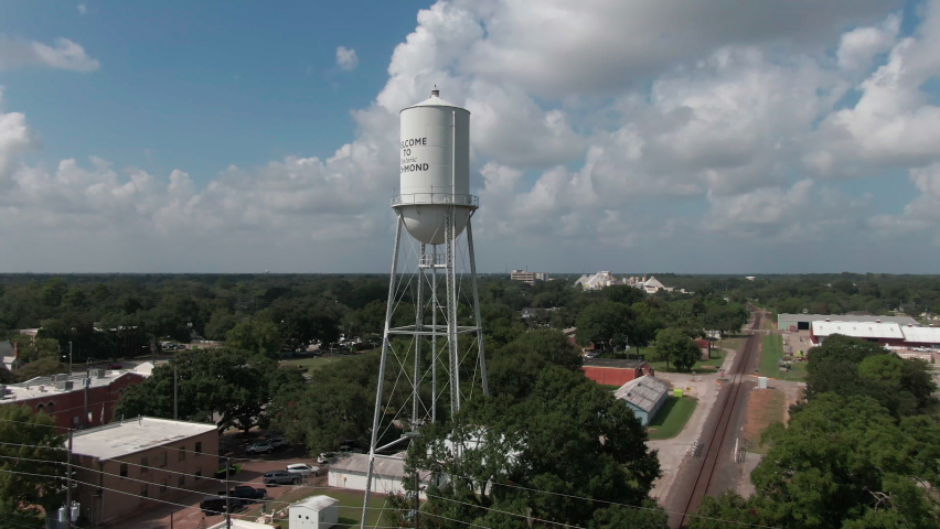 AERAIL VIEW FROM RICHMOND TX