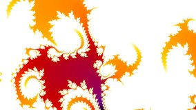 Fractals are infinitely complex patterns that are self-similar across different scales. Video Loop of the Mandelbrot set exhibit an elaborate infinitely complicated