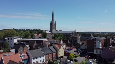 Norfolk Norwich Cathedral Church of England Drone