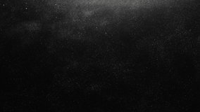 Dust background. Night snow. Galaxy stardust storm. Universe space. Silver shiny glitter particles floating on dark abstract overlay. - Powered by Shutterstock - Get 15% off with code: PIKWIZARD15