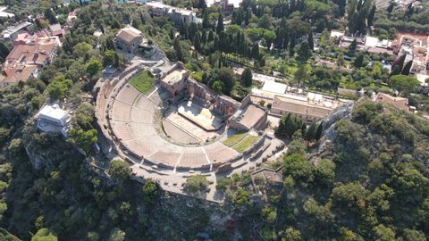 Teatro Antico di Taormina from above