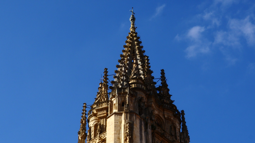 Santa Iglesia Basilica Catedral Metropolitana de San Salvador de Oviedo, Asturias, Spain. November 12, 2021.