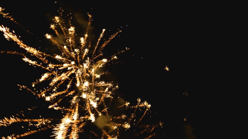 Drone flying through Fireworks Display - FPV Drone | Shutterstock HD Video #1082336314