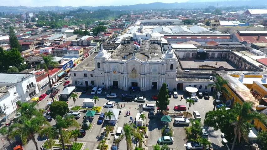 Iglesia Ciudad Guatemala Católico Virgen del Rosario  | Shutterstock HD Video #1082377498