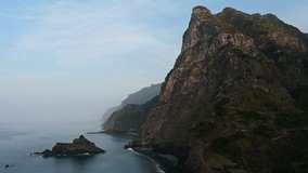 Rugged coast on Madeira Island