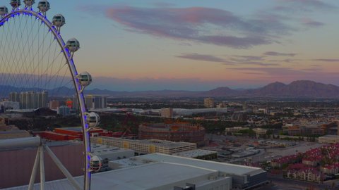High Roller Las Vegas Sunset