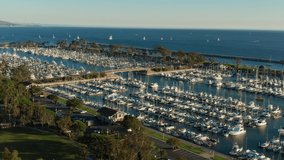 Aerial view over the Dana Point harbor, California - Powered by Shutterstock - Get 15% off with code: PIKWIZARD15