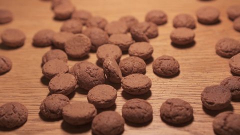 Sinterklaas cookies. Traditional food for celebration in the Netherlands.