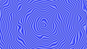 visual background. seamless moving background. background video with circle pattern with radio wave effect consisting of blue or dark blue and white