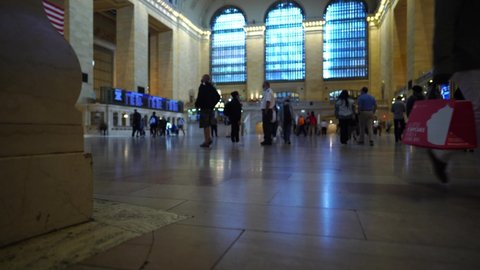 New York USA 30th Sep. 2021: Grand Central Terminal is a commuter rail terminal located at 42nd Street and Park Avenue in Midtown Manhattan, New York City.