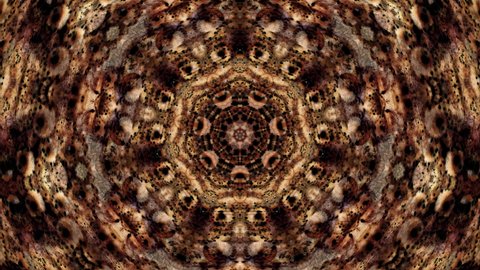Colorful Optical Illusion Kaleidoscope Collapsing geometric shapes Tunnel Abstract Art 4K Motion Background Animation