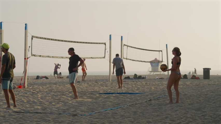 beach volleyball bolsa