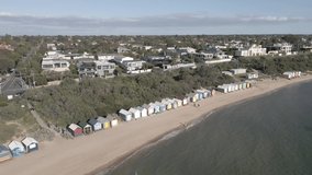 Brighton beach - Melbourne, Australia - Mavic Air 2 drone videos