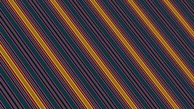 Abstract animation moving colorful  stripes. seamless loop video. abstract  striped background. 