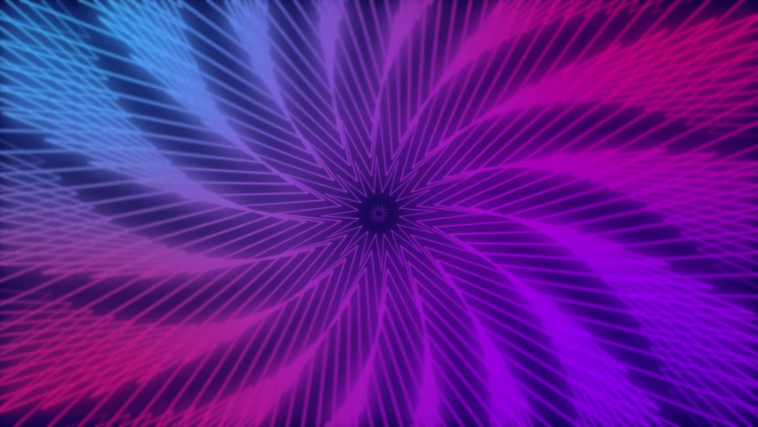 Circle Background Loop 4K motion graphic video feature colorful square pattern animated in a loop on a dark background Royalty-Free Stock Footage #1082593495
