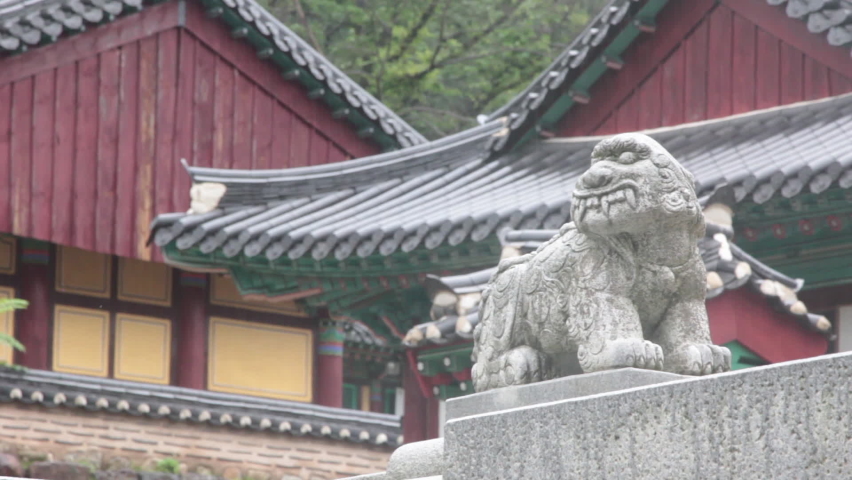 Yeongoksa Buddhist Temple, near jirisan piagol