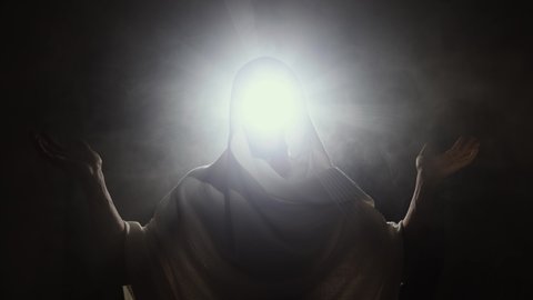 Light comes from the face of God