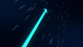 Boosting stable Business - 3D arrow Line chart for business development suddenly gain to success beyond the limit - achieve profit development increasing - highest growth to win world competition - Powered by Shutterstock - Get 15% off with code: PIKWIZARD15