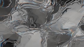 Abstract liquid background. Dark water splashing. Black metal liquid with reflection. Metallic fluid, oil surface, fluid, ferrofluid - Powered by Shutterstock - Get 15% off with code: PIKWIZARD15
