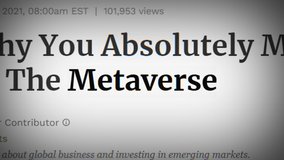 Metaverse in the headlines of media news around the world. Media news titles across international media. Metaverse concept - Powered by Shutterstock - Get 15% off with code: PIKWIZARD15