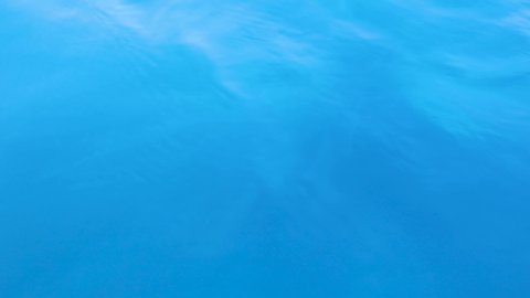 Clear Deep Blue Sea Water Surface Stock Footage Video (100% Royalty ...