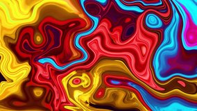 4K Ultra Hd. Looped seamless footage for your event, concert, title, presentation, site, designers, editors and VJ s for led screens. Abstract colorful liquid, acrylic texture with marbling background