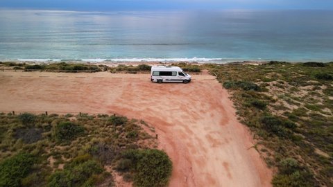 Dream camp sites in Cape Range National Park, Exmouth.