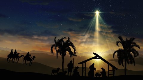 nativity powerpoint background