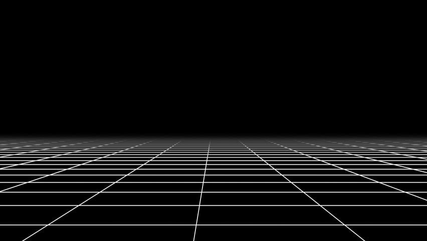 Motion graphic of white line floor with black background. Royalty-Free Stock Footage #1082918962