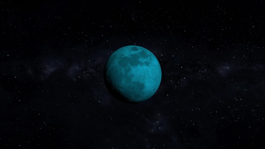 Blue Moon Space 3DCG Digital Animation Motion Graphics