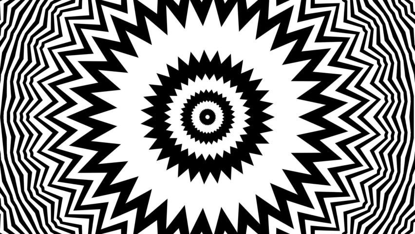 animated kaleidoscope mandala pattern circle flower line neon mirror redering geometry bakground effect abstract texture multi color