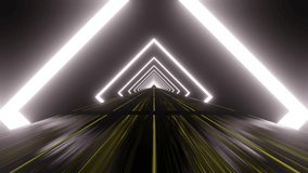 Highway or Roadway. Subway, Driver Traffic tunnel with white light. Endless loop motion. - Powered by Shutterstock - Get 15% off with code: PIKWIZARD15