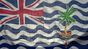 Republic of British Indian Ocean Territory flag with Bitcoin Crypto currency. Concept showing national regulations, laws and monetary policy regarding the adoption of Digital Cash - Powered by Shutterstock - Get 15% off with code: PIKWIZARD15