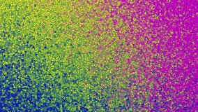 Colorful neon particles neon background
