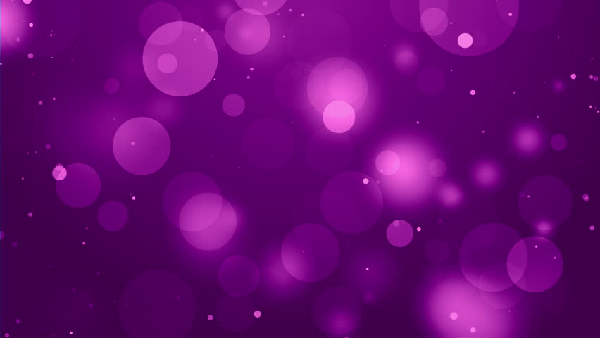 4k Purple Bokeh Animation Background Stock Footage Video (100% Royalty