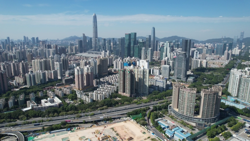 Shenzhen and Hong Kong Innovation and Technology Zone on the Northern Metropolis Development in Lok Ma Chau, Man Kam To and San Tin, A land for future housing, technology development and industries, Aerial view