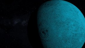 Blue Moon Space 3DCG Digital Animation Motion Graphics