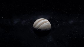 Jupiter Space 3DCG Digital Animation Motion Graphics