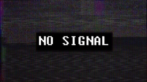 No signal Color Glitch TV. Static noise. Screen pixels Glitch Error Damage. Bad interference. Broken antenna. Distortion and Flickering, digital TV signal. Abstract Digital Glitch Effect