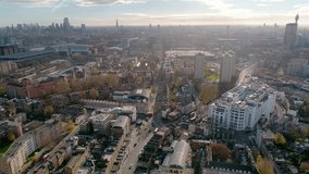 London: Camden Town: Drone Video