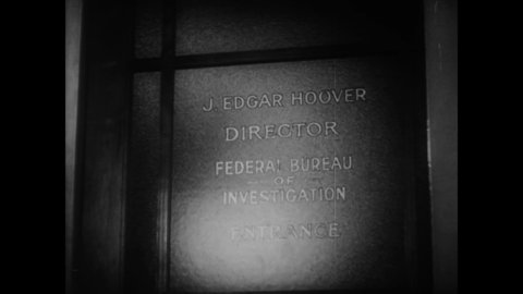 CIRCA 1936 - J. Edgar Hoover outlines the necessary qualifications to become an FBI agent.