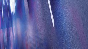 Vertical video blurred time lapse traffic jam on road at night, close-up asphalt roadway and cars passing fast in big city. Timelapse of busy highway. Rush hour drive way, car lights trail fast motion - Powered by Shutterstock - Get 15% off with code: PIKWIZARD15