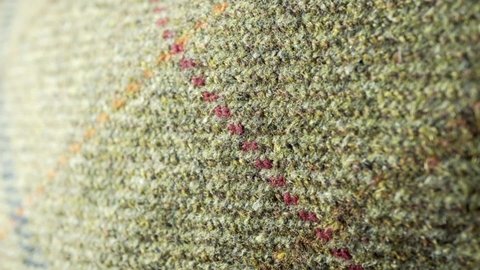 Tweed texture background stock footage
