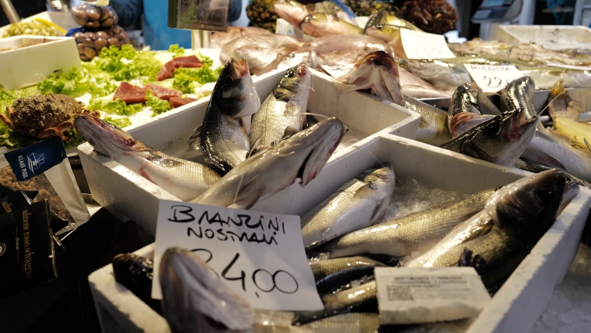 Venice, Italy - Rialto fish market	