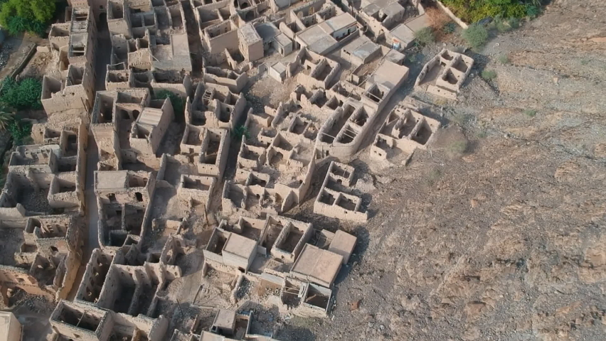 The old village in Ibra Sultanate of Oman called Al Munisifeh