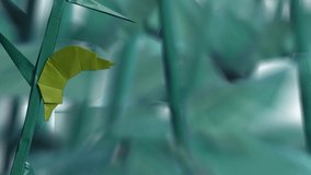 stop motion animation origami butterfly - Powered by Shutterstock - Get 15% off with code: PIKWIZARD15
