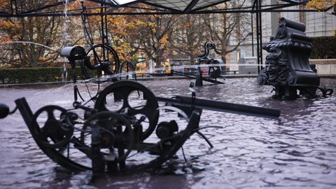 Mardi Gras Fountain at Basel, Switzerland by Jean Tinguely