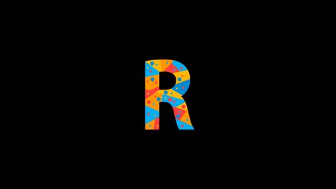 R Logo Letter Stock Video Footage 4k And Hd Video Clips Shutterstock