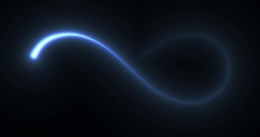 An animated glowing infinity sign | Shutterstock HD Video #1083991708