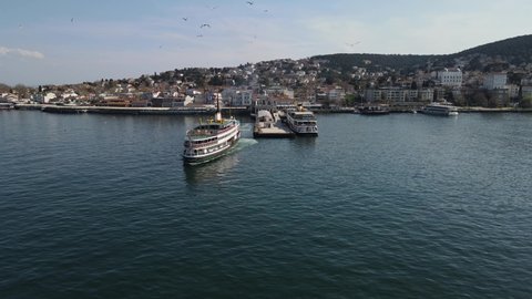 Heybeliada Island Drone Video Adalar Istanbul Turkey
